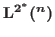 $\mathrm{L}^{2^*}(\RR^n)$