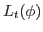 $L_t(\phi)$