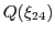 $\mathbb{Q}(\xi_{24})$