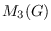 $M_{3}(G)$