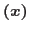 $\left( x\right) $