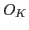 $\mathfrak O_K$